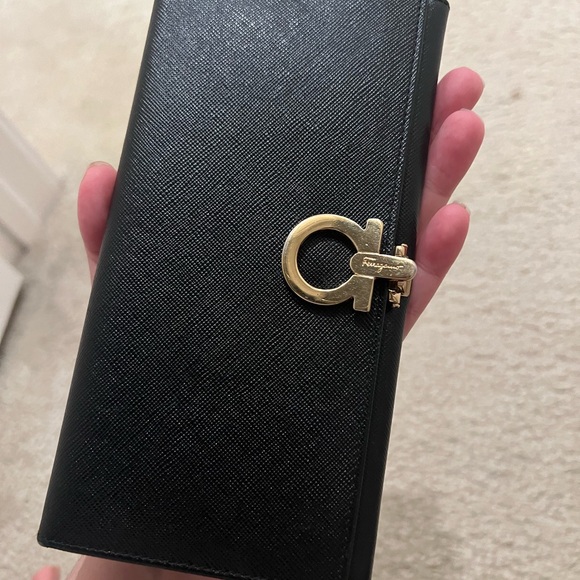 Salvatore Ferragamo Gancini Long Wallet